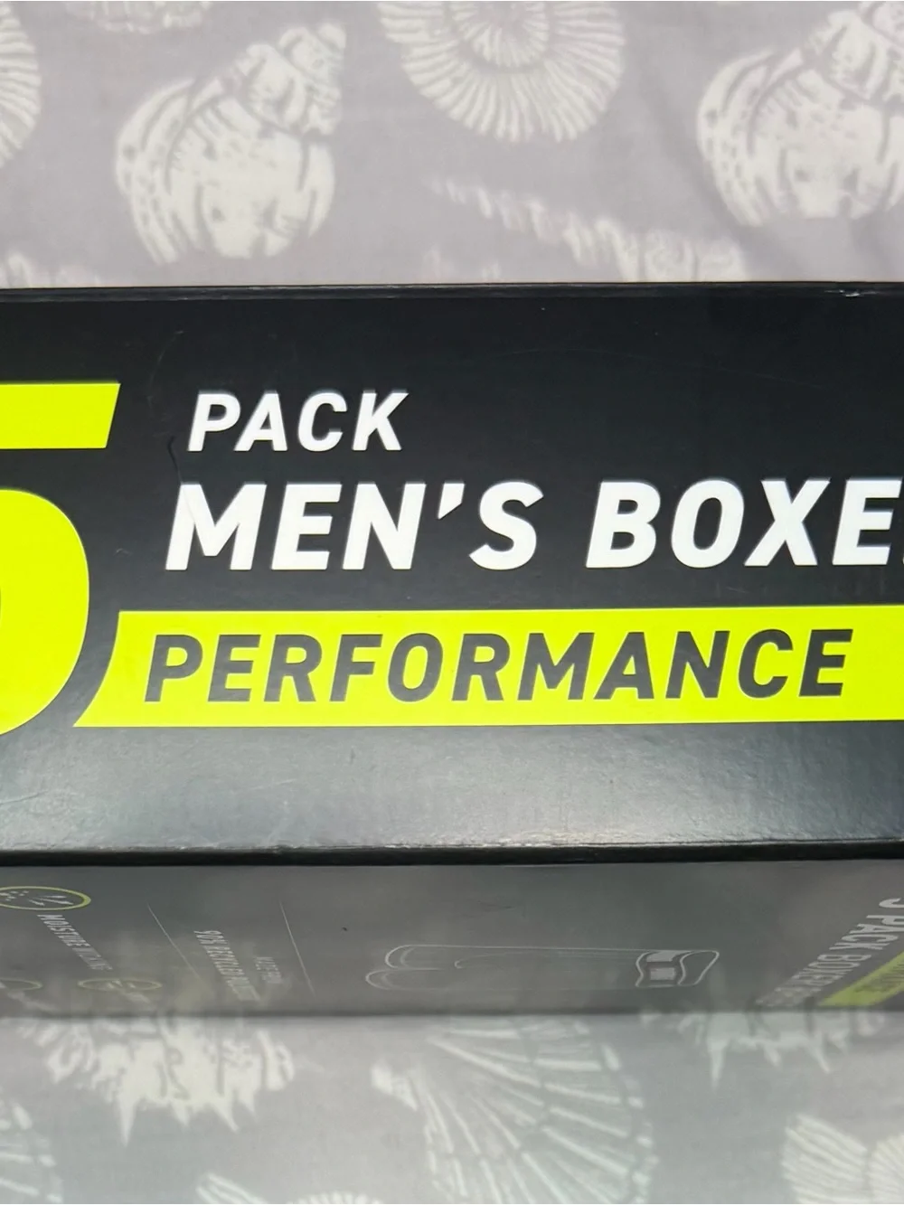 Puma Black Boxer Briefs with Branded Waistband - 5 Pack